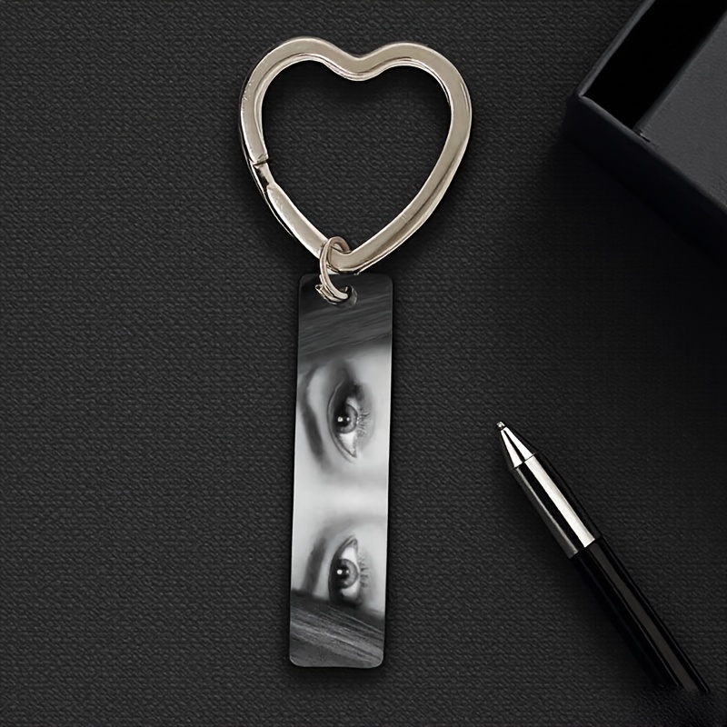 Custom Laser Engraved Keychain - Initial Ring Custom ulasan dan harga