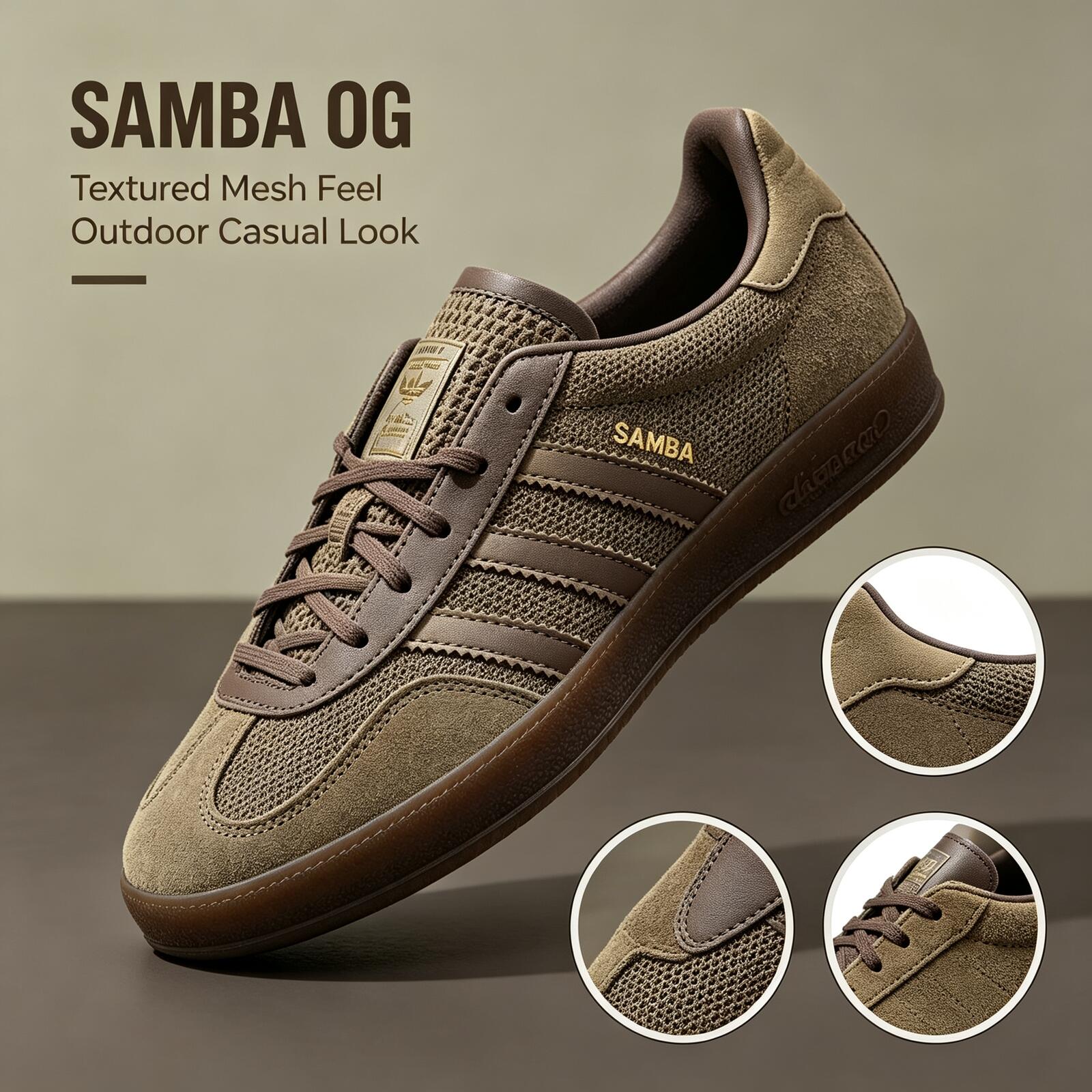 Adidas Genuine Clover SAMBA OG - Adidas Shoes Gazelle ulasan dan harga