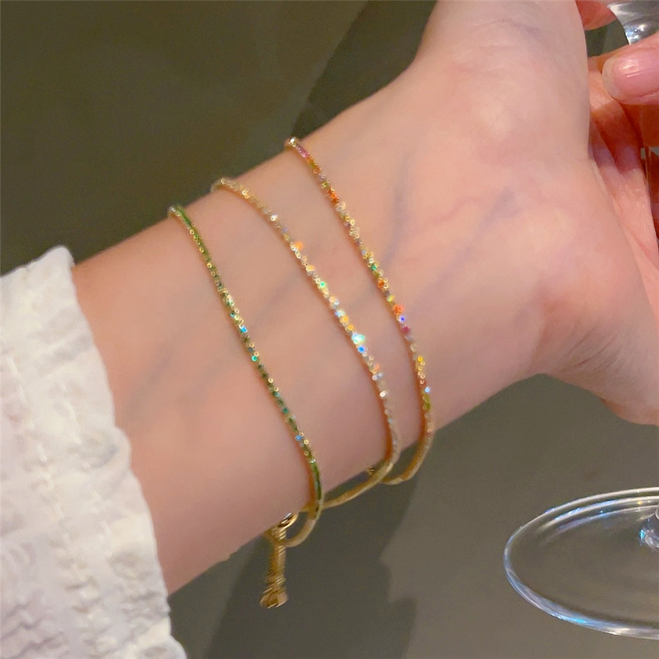 2mm Adjustable Multicolor Tenn - Coordinates Bracelet ulasan dan harga