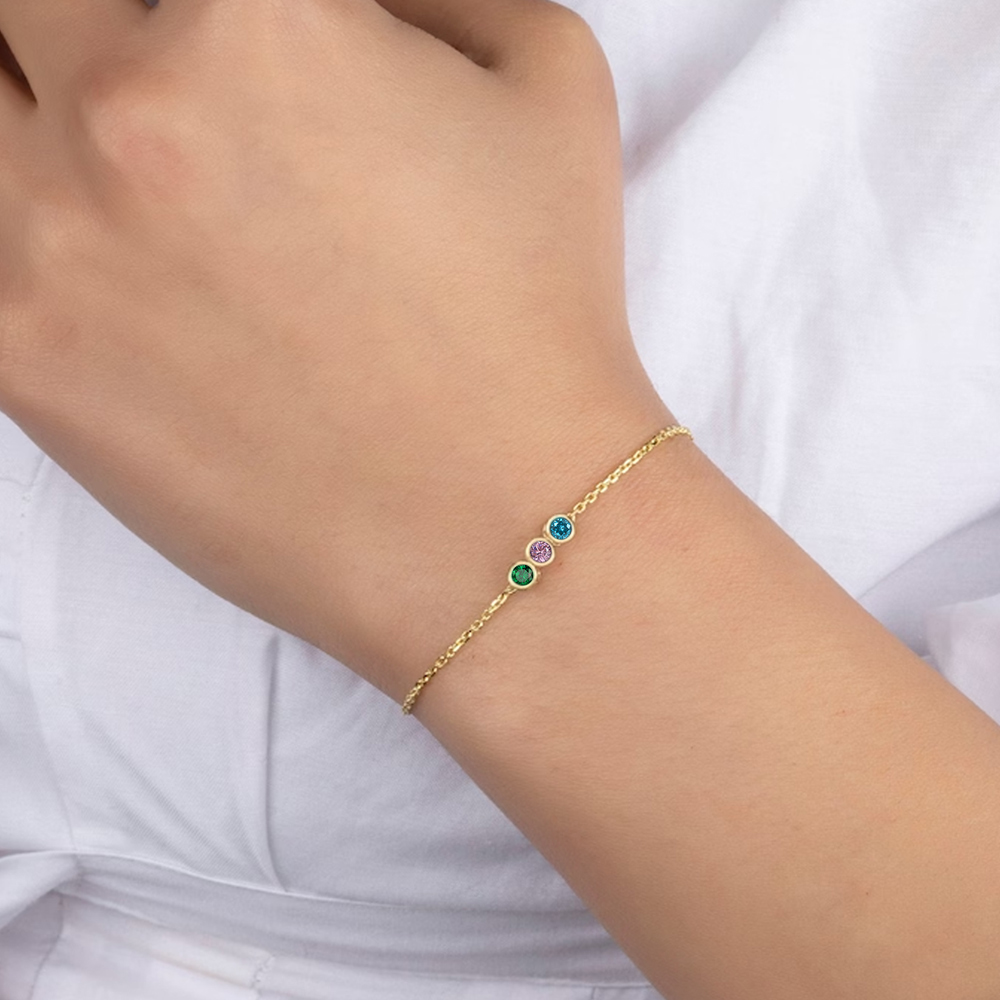 EMANCO DIY Birthstone Bracelet - Coordinates Bracelet ulasan dan harga